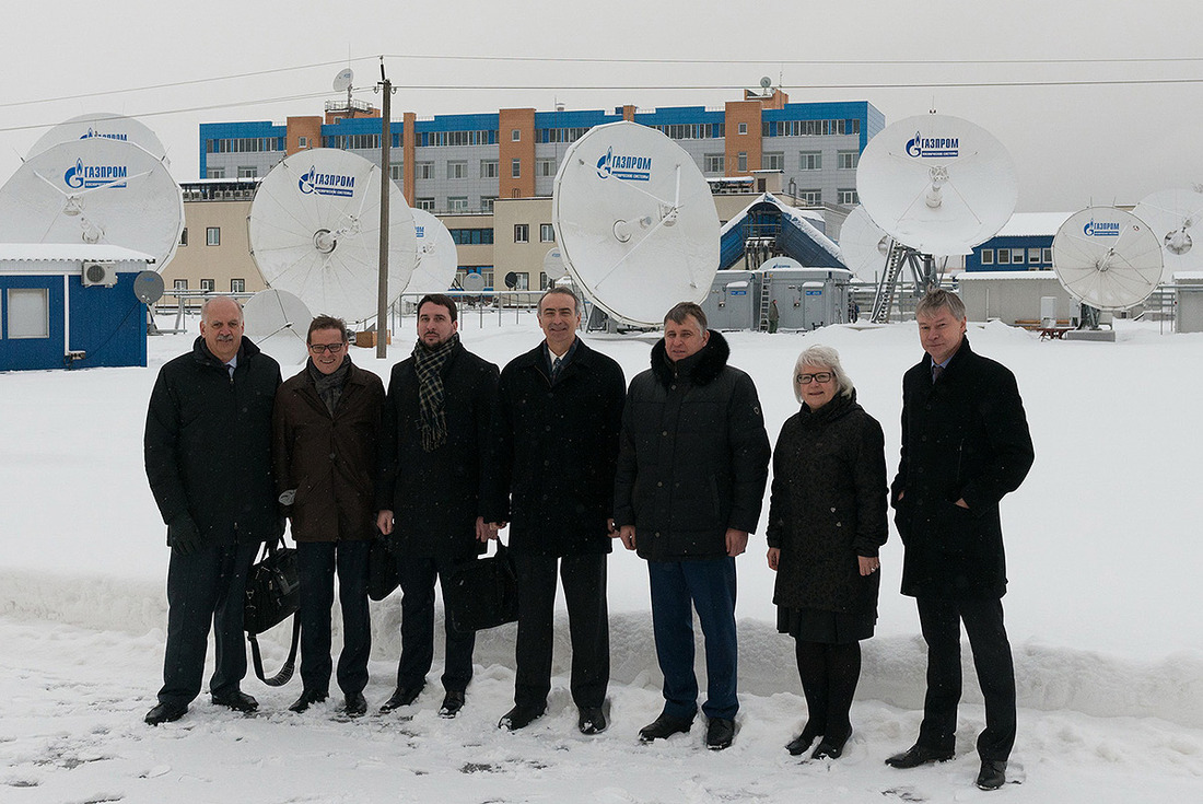 Делегация  Интелсат посетила центральный офис «Газпром космические системы» в городе Щелково.