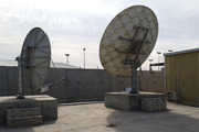 VSAT, работающий через «Ямал-402» в Басре (Ирак)