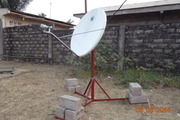 Абонентская земная станция, работающая в сети ISAT Africa через спутник «Ямал-402»