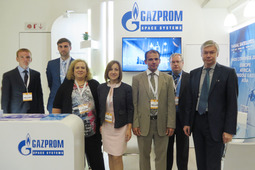 Стенд «Газпром космические системы» на AfricaCom 2016